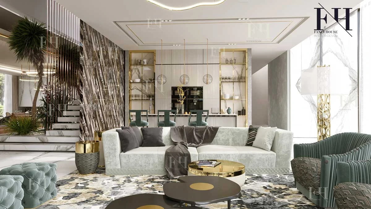 Stylish modern for a dream house in Dubai