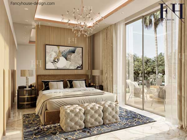 modern bedroom decoration