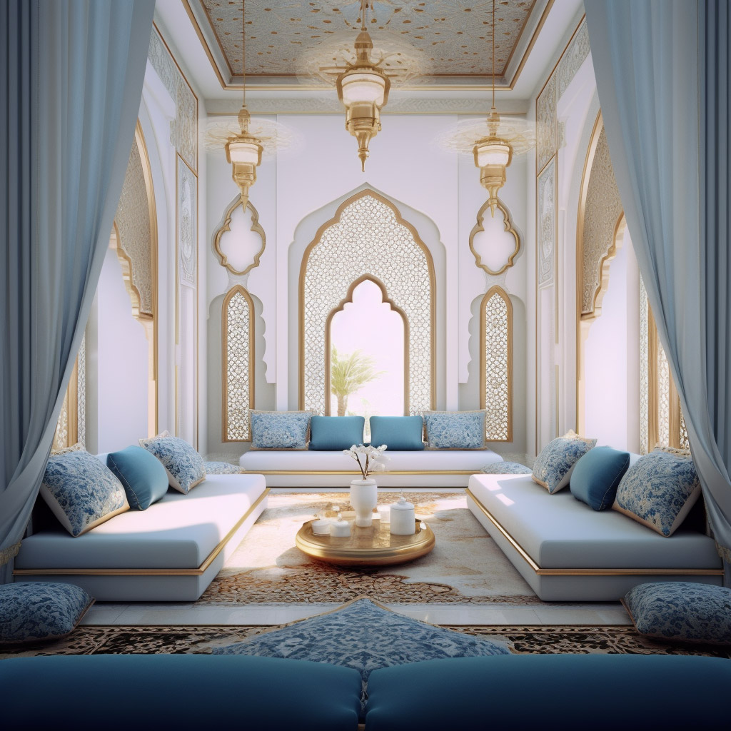 arabian sitting room design