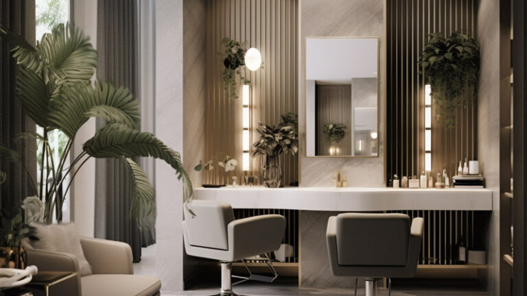 Luxury Beauty Salon Interior Design