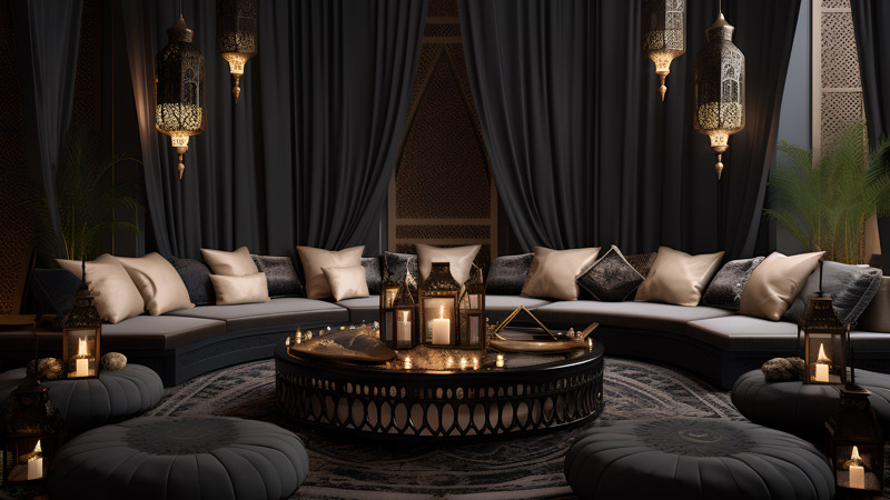 Men's majlis interior design