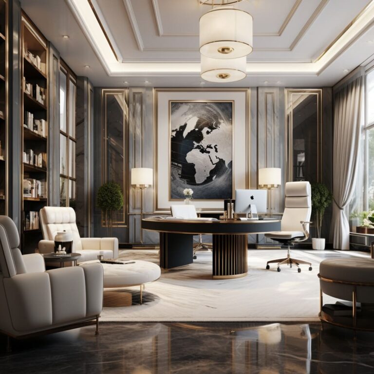 Modern & Luxury Office interior design in Dubai UAE