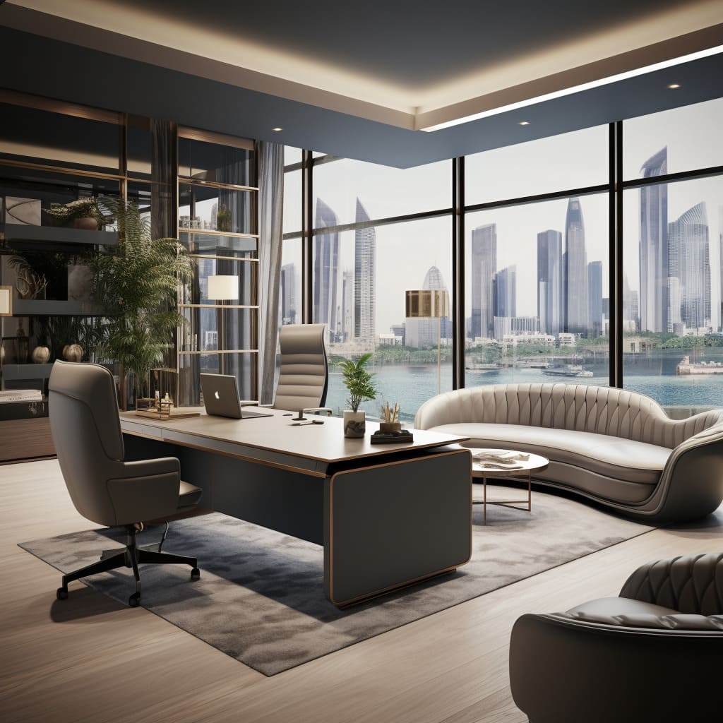 Luxury Office Interior Design In Dubai Uae