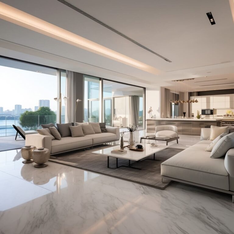 Features of Modern Luxury Living room Interior Design | FH