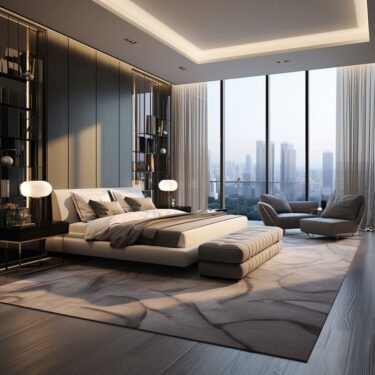 Modern Luxury Master Bedroom with a Minimalist Touch | FH