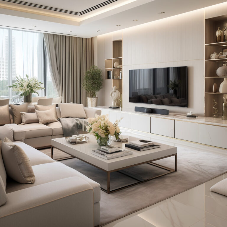 Luxury Pastel Colors Apartment Living Room Interior Designs