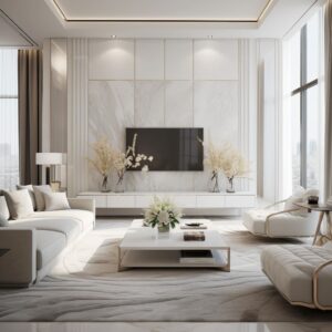 Living with Less: Modern Luxury Minimalist Interior Design