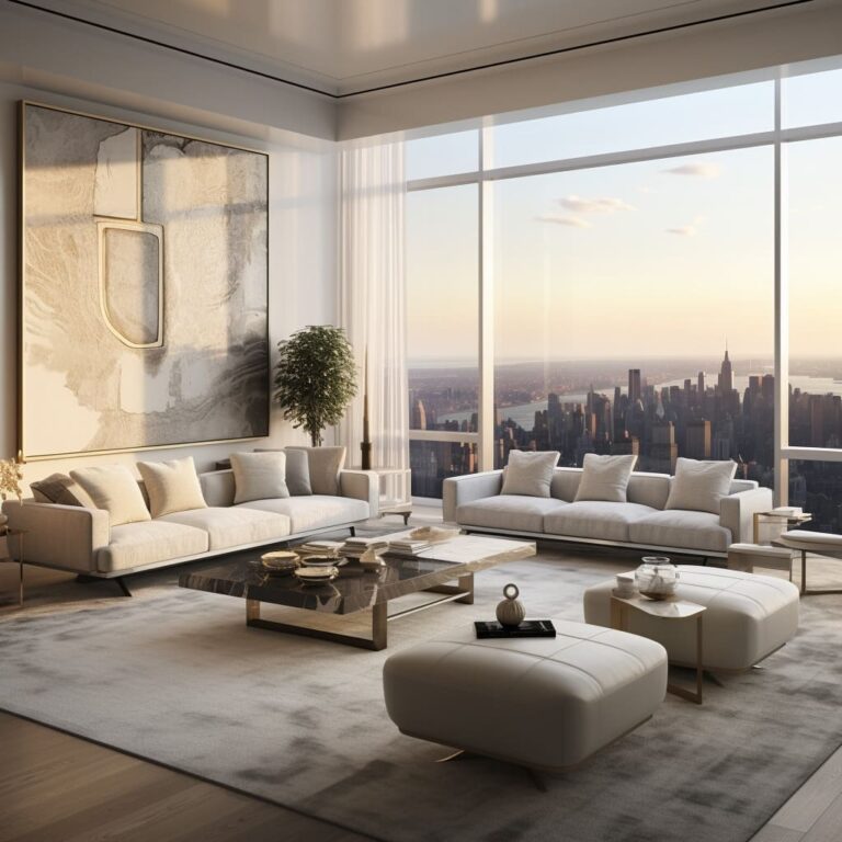Ultimate Guide to Penthouse Interior Design Essentials - Unique Textured Penthouse Interior
