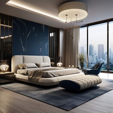 Modern Luxury Master Bedroom with a Minimalist Touch | FH