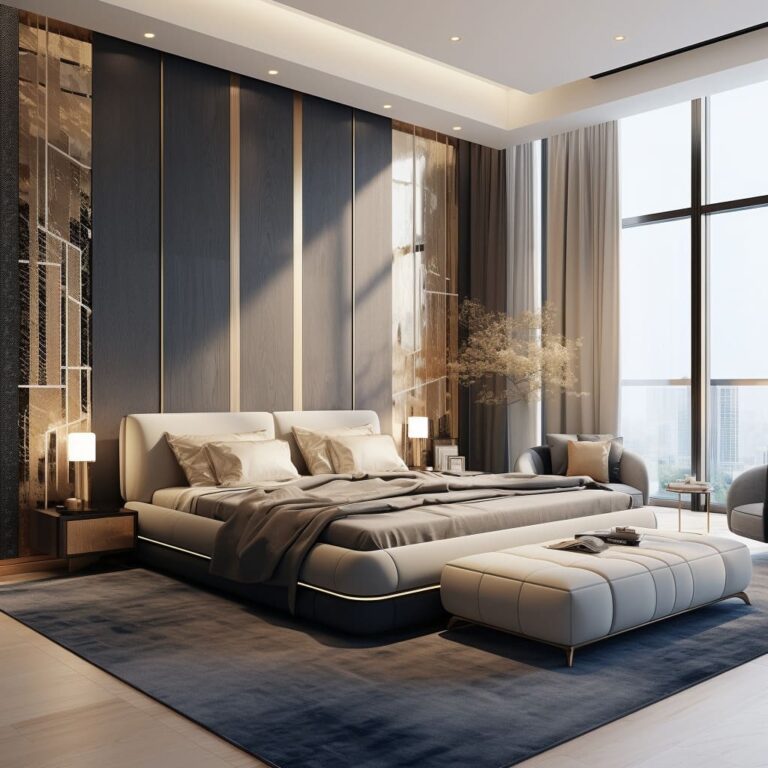 Modern Luxury Master Bedroom with a Minimalist Touch | FH