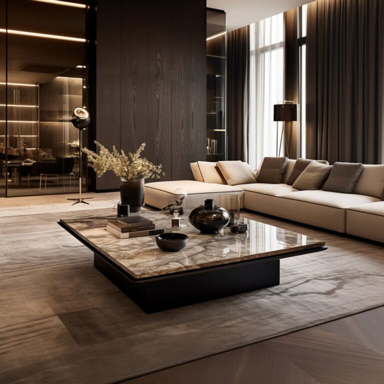 Newroomdesign Use of Natural Stone in Modern Living Room Design | FH