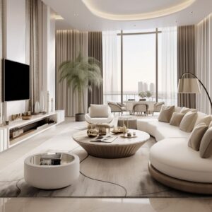 Living with Less: The Modern Luxury Minimalist Interior Design