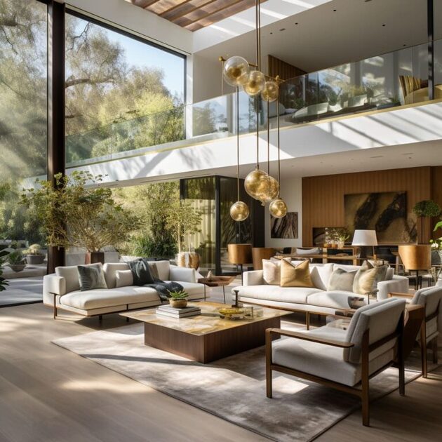 Contemporary Calm: Luxurious And Light-filled Living Rooms