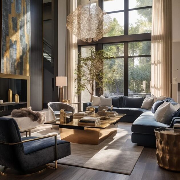 Luxe Living: Contemporary Luxury Living Rooms in LA Style