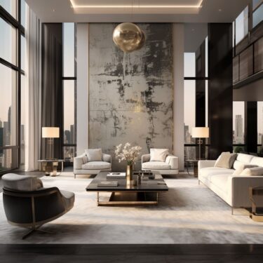Picture of Contemporary Luxury Penthouse Interior Design | FH