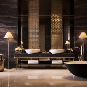 Lavish Baths: Key Elements of Contemporary Bathroom Elegance