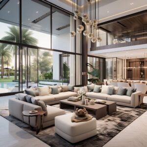 Modern Luxury: Spacious Elegance in House Interior Designs