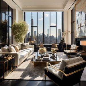 Picture of Contemporary Luxury Penthouse Interior Design | FH