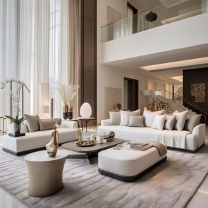 White Wonders: Crafting a Contemporary Luxury Minimalist Home