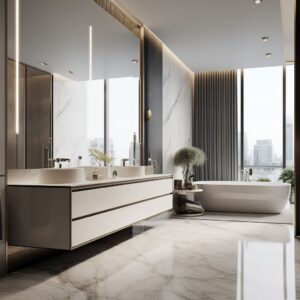 12 Luxury of Modern Master Bathroom Interior Designs | FH