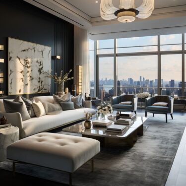 Image showcasing Contemporary Luxury Penthouse Interior Design | FH