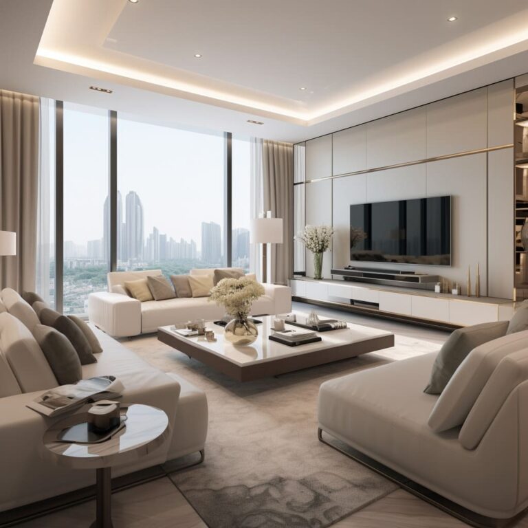 Contemporary Luxury: Modern Apartment Living Room Designs