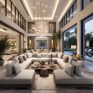 Modern Luxury: Spacious Elegance in House Interior Designs