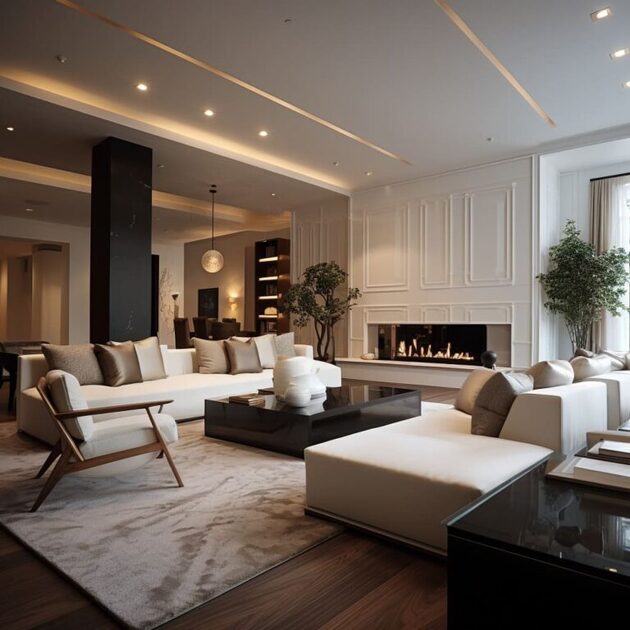 An In-Depth Look at Dark Contemporary Luxury Interiors | FH