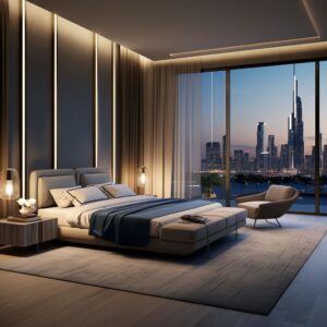 Modern Luxury Master Bedroom with a Minimalist Touch