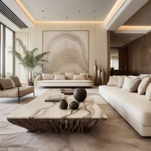 Neutral Tones and Natural Stone in Interior Design
