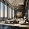 Stunning Luxury Penthouse Interior Design With Smart Home Features image