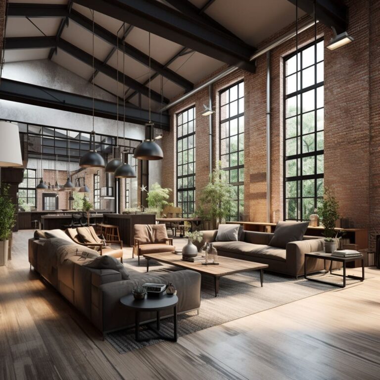 Urban Industrial-Chic Aesthetic in Modern Living Rooms | FH