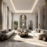 Modern Arabic majlis interior design in Dubai | Fancy House