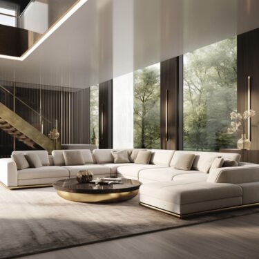 Timeless Tranquility: Luxury Living Room Interior Design