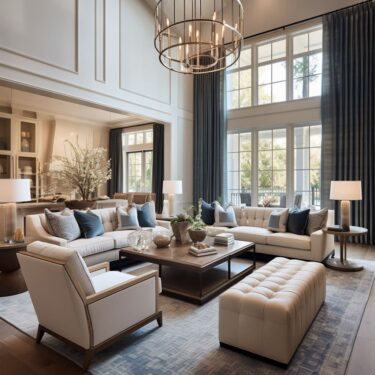 Luxurious Transitional living Room Designs 50+ Images