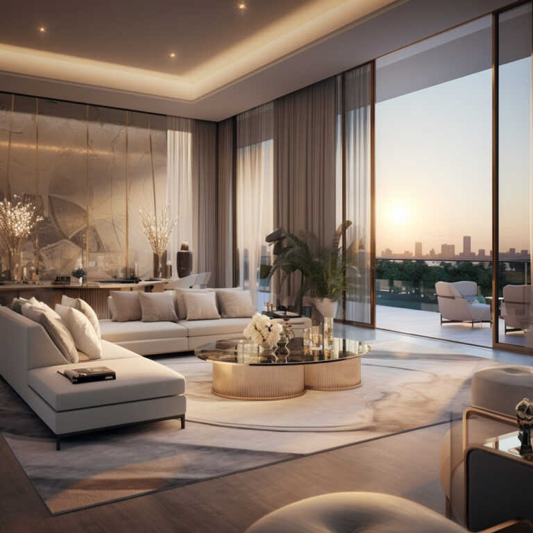 Penthouse Interior Design in Dubai: Elegance and Opulence