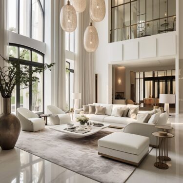 White Wonders: Contemporary Luxury Minimalist Home | FH
