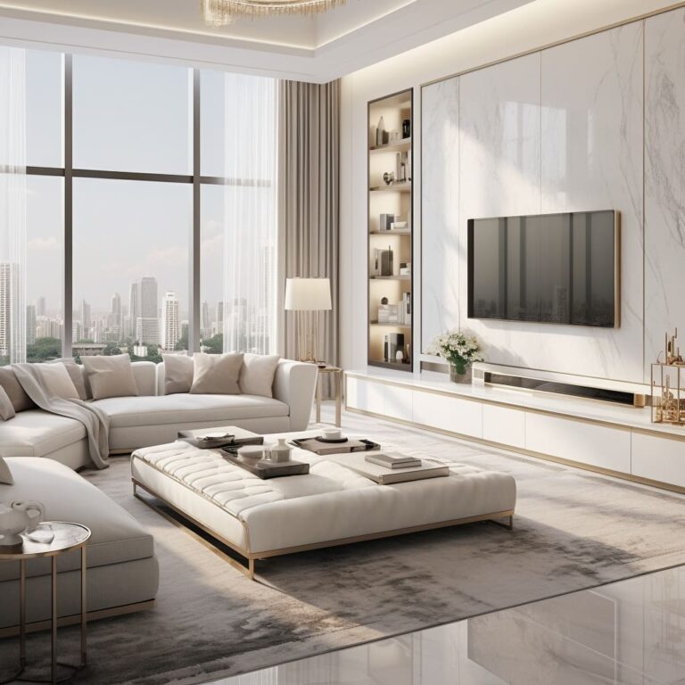 Living with Less: Modern Luxury Minimalist Interior Design