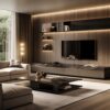 Luxury Modern TV Wall Design in Stylish Living Room | FH