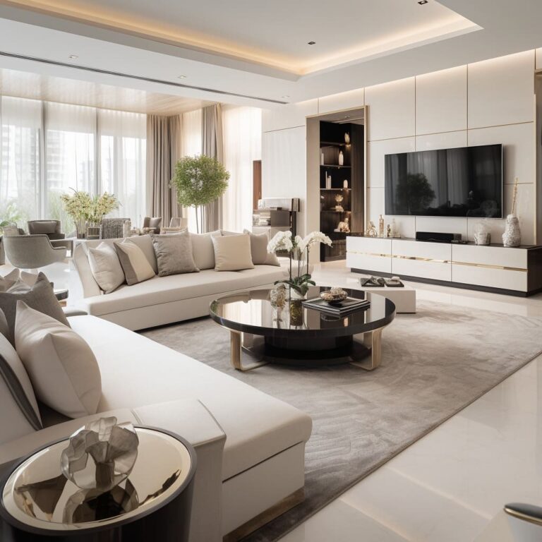 Luxury Pastel Colors Apartment Living Room Interior Designs