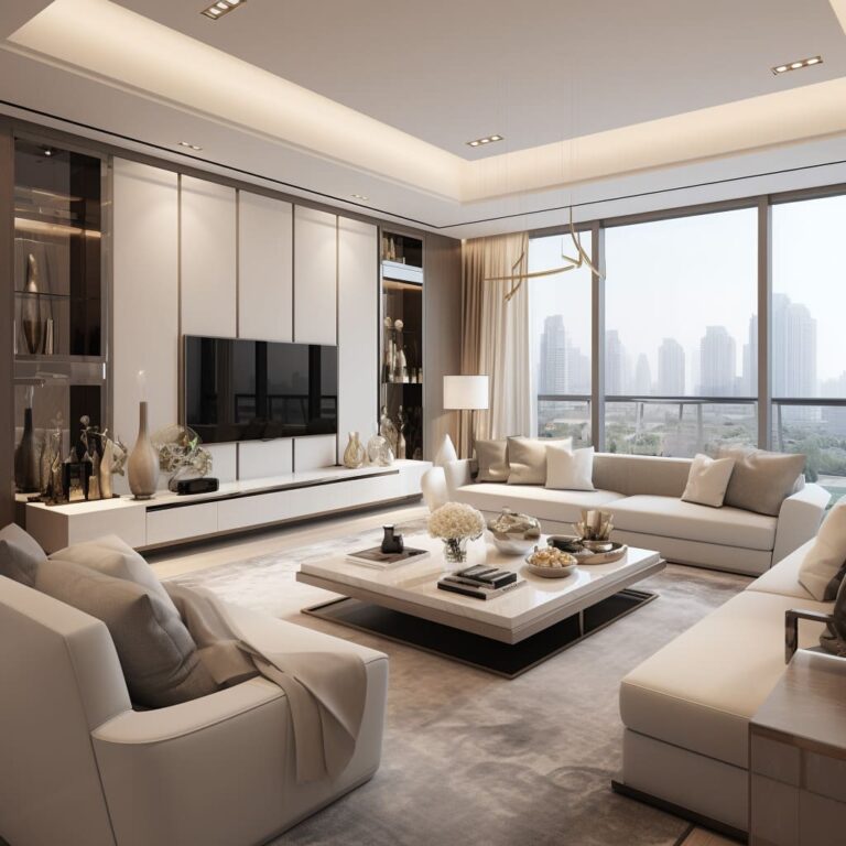 Contemporary Luxury: Modern Apartment Living Room Designs