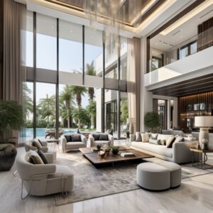 Modern Luxury: Spacious Elegance in House Interior Designs