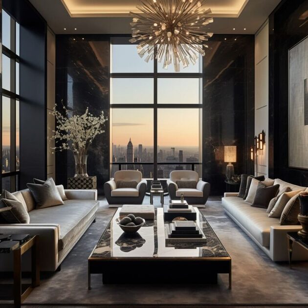 Image showcasing 46 Stunning Luxury Penthouse Designs with Sky-High Style