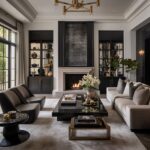 Transitional American Living Room Design: The Main Features