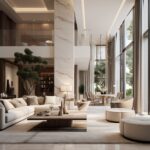 Modern Elegance of Luxurious Living Interior Design | FH