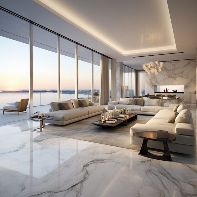 Features of Modern Luxury Living room Interior Design | FH