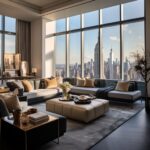 Image showcasing Contemporary Luxury Penthouse Interior Design | FH