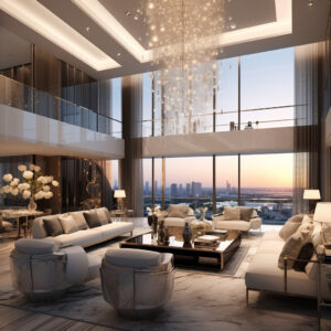 Penthouse Interior Design in Dubai: Elegance and Opulence