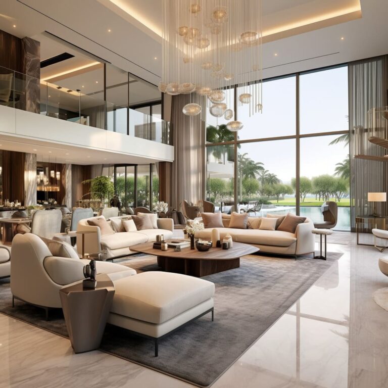 Modern Luxury: Spacious Elegance in House Interior Designs
