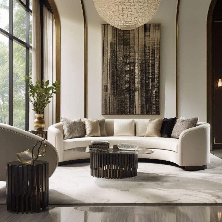 Timeless Tranquility: Luxury Living Room Interior Design